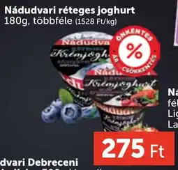 PRIVÁT Nádudvari réteges joghurt ajánlat