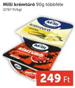 PRIVÁT Milli krémtúró ajánlat
