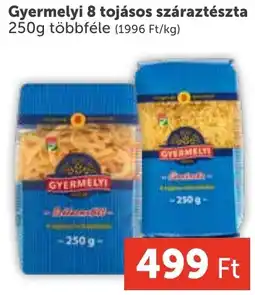 PRIVÁT Gyermelyi 8 tojásos száraztészta ajánlat