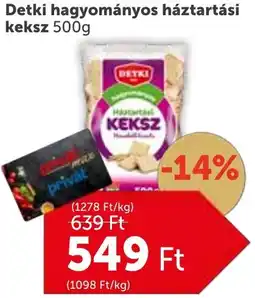 PRIVÁT Detki hagyományos háztartási keksz ajánlat