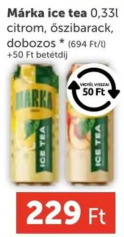 PRIVÁT Márka ice tea ajánlat
