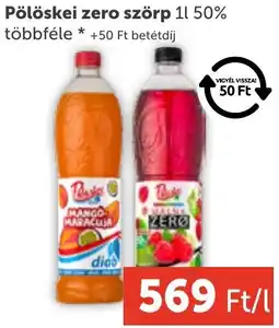 PRIVÁT Pölöskei zero szörp ajánlat