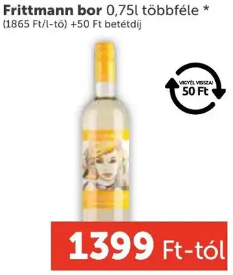 PRIVÁT Frittmann bor ajánlat