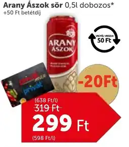 PRIVÁT Arany Ászok sör ajánlat