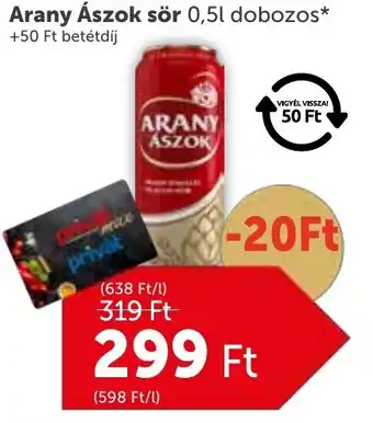 PRIVÁT Arany Ászok sör ajánlat