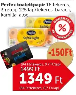 PRIVÁT Perfex toalettpapír ajánlat
