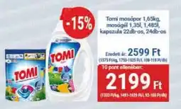 PRIVÁT Tomi mosópor, kapszula ajánlat