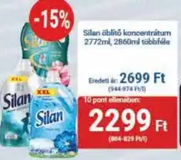PRIVÁT Silan öblítő koncentrátum ajánlat
