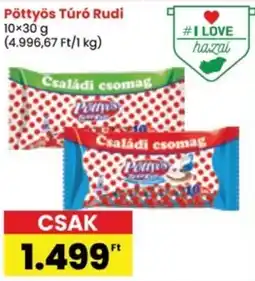 Interspar Pöttyös Túró Rudi ajánlat