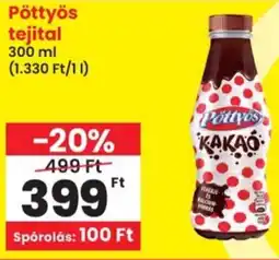 Interspar Pöttyös tejital ajánlat