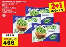 Interspar Sprint Natura zöldborsó ajánlat