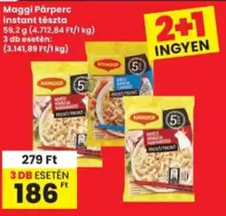 Interspar Maggi Pȧrperc instant tészta ajánlat