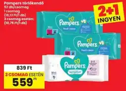 Interspar Pampers törlőkendő ajánlat