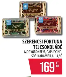 Coop Szerencsi fortuna tejcsokoládé ajánlat