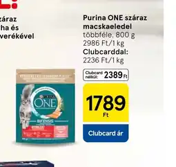 Tesco Purina ONE száraz macskaeledel ajánlat