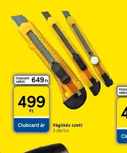 Tesco Vágkésszett ajánlat