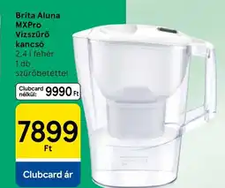 Tesco Brita Aluna MXPro Vízszűrő kancsó ajánlat