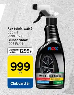 Tesco Rox felnitisztít ajánlat