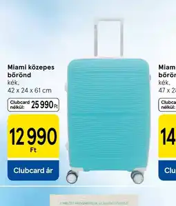Tesco Miami közepes bőrönd ajánlat