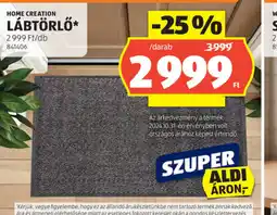 ALDI Home Creation Lábtörlő ajánlat