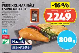 ALDI Friss XXL Marinált Csirkemellfilé ajánlat