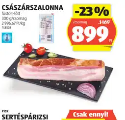 ALDI Császárszalonna ajánlat