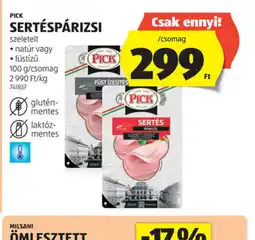 ALDI Pick Sertéspárizsi ajánlat