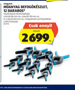 ALDI Morezone Műanyag Befogkészlet ajánlat