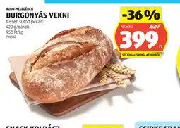 ALDI Burgonyás Vekni ajánlat