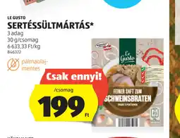 ALDI Le Gusto Sertéssültmártás ajánlat