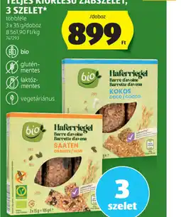ALDI Bio Teljes Kiőrlésű Zabszelet ajánlat