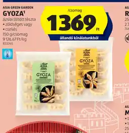 ALDI Asia Green Garden Gyoza ajánlat