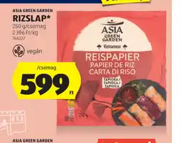 ALDI Asia Green Garden Rizslap ajánlat