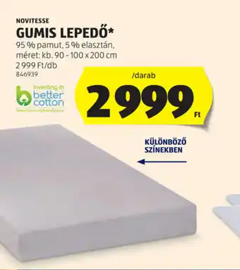 ALDI Novitesse Gumis Lepedő ajánlat