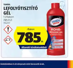 ALDI Tandil Lefolytisztít Gél ajánlat