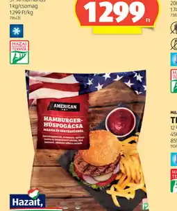 ALDI American Hamburger Húspogácsa ajánlat