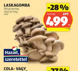 ALDI Laskagomba ajánlat
