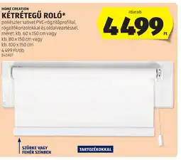 ALDI Home creation kétrétegű roló ajánlat