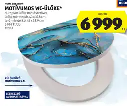 ALDI Home creation motívumos wc-ülőke ajánlat