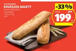 ALDI Azon melegében kovászos bagett ajánlat