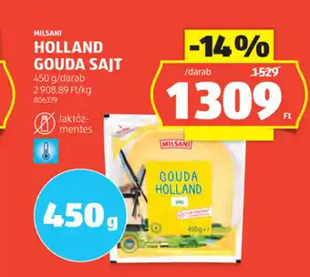 ALDI Milsani holland gouda sajt ajánlat