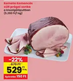 Interspar Kometa kemencés sült prágai sonka ajánlat