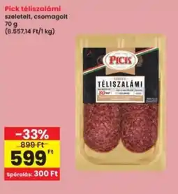 Interspar Pick téliszalámi ajánlat
