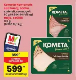 Interspar Kometa Kemencés sült karaj, sonka, tarja, csülök ajánlat