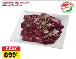 Interspar Csirkemáj szív nélkül ajánlat