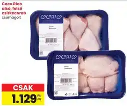 Interspar Coco Rico alsó, felső csirkecomb ajánlat
