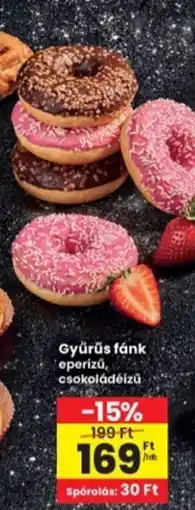 Interspar Gyűrűs fánk ajánlat