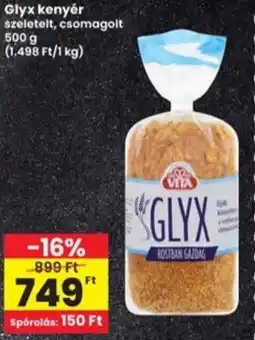 Interspar Glyx kenyér ajánlat