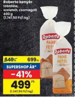 Interspar Roberto kenyér ajánlat