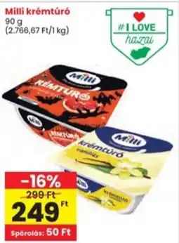 Interspar Milli krémtúró ajánlat
